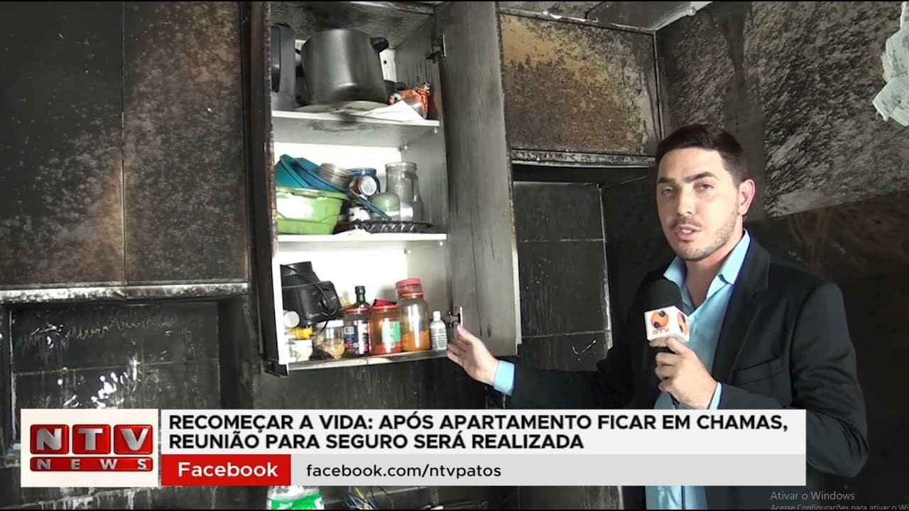 Após apartamento ficar em chamas, reunião para seguro será realizada